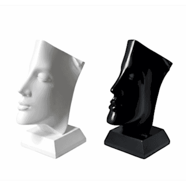 Dekoratif Polyester Yüz Tasarımı 