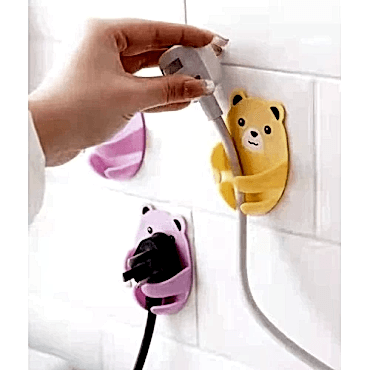 Ayıcık Desenli Sevimli Fiş Tutucu