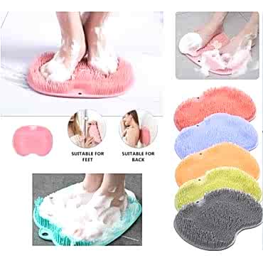 Vantuzlu Banyo Sırt Fırçası ve Masaj Matı