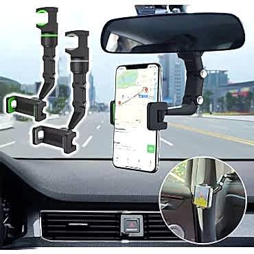 Multifonksiyon Araç Telefon Tutucu