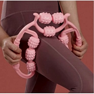 Selülit Masaj Aleti 9 Tekerlekli Lenf Drenaj Rulosu