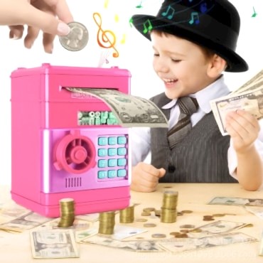 Elektronik Şifreli Kasa Otomatik ATM Kumbara