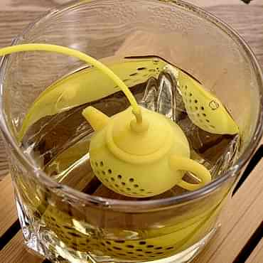 Çaydanlık Tasarımlı Çay Demleme Süzgeci