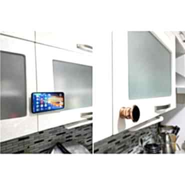 Metal Telefon Tutucu Torpidoya Yapışan Mıknatıslı