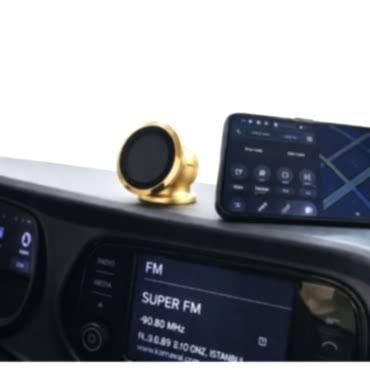 Metal Telefon Tutucu Torpidoya Yapışan Mıknatıslı