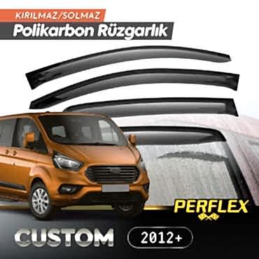 Ford Custom 2012+ Cam Rüzgarlığı V2 Düz