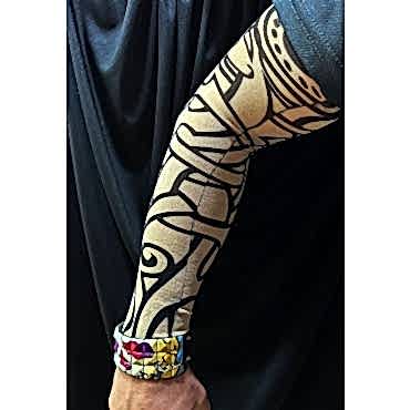 Giyilebilir Kol Dövmesi 3D Baskılı 2 Adet - Model 12