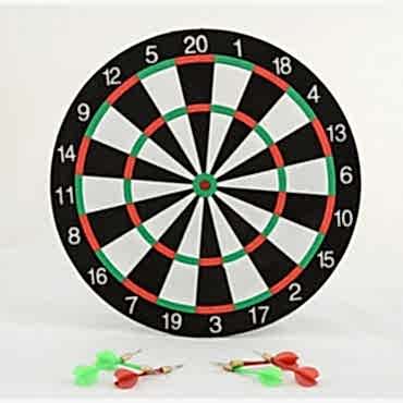 40 cm Duvara Asmalı Dart Oyunu 