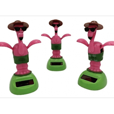 Güneş Enerjili Solar Sallanan Flamingo
