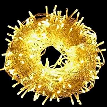 3m 20 LED Gün Işığı - 2 Kademeli Şeffaf Kablolu