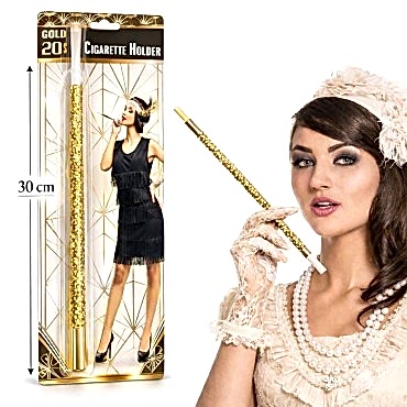 Altın Gold Payetli Sigara Tutacağı 