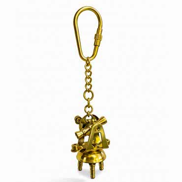 Pirinç Teodolit Anahtarlık 