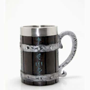 Paslanmaz Çelik Tasarım Kupa Bardak (XL Boyut)