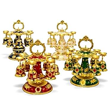 6'lı Lüks Sunum Ve Dekoratif Kadeh Seti