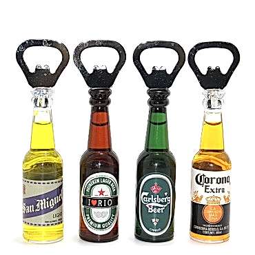 Mini İçecek Şişesi Tasarımlı Magnetli Şişe Açacağı - Model 2