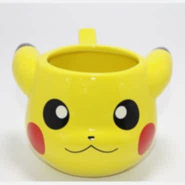 Pokemon Pikachu 3D Kabartmalı Kupa Bardak 