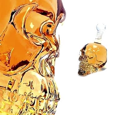 Crystal Head Kuru Kafa Cam Şişe 350 Ml