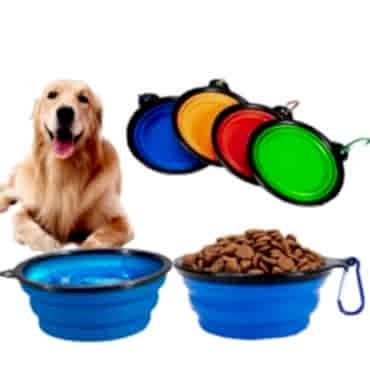Katlanabilir Kedi Köpek Mama-Su Kabı