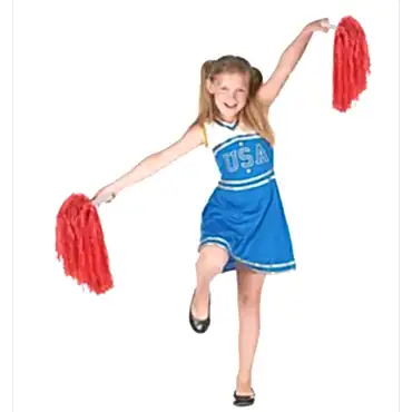 Kırmızı Renk Gösteri Ponponu 