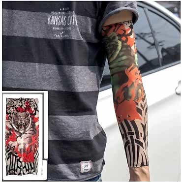 Giyilebilir 3D Baskılı Kol Bacak Dövme Çorap