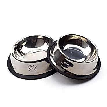 Paslanmaz Çelik Metal Mama Kabı 18 cm.