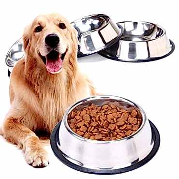 Paslanmaz Çelik Metal Mama Kabı 15 cm.