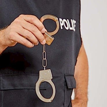 Metal Anahtarlı Oyuncak Kelepçe