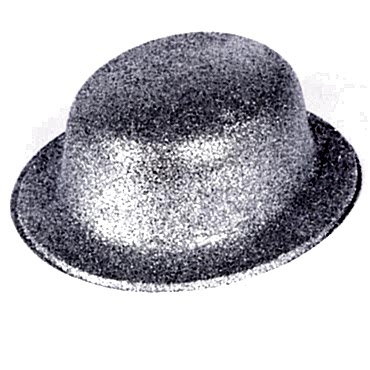 Gümüş Simli Parti Şapkası