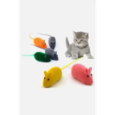 Kedi Eğitim Oyun Faresi 4 Adet
