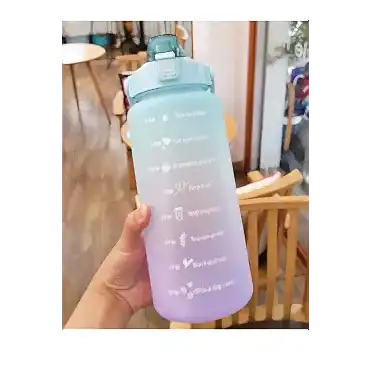 Günlük Motivasyon Su Matarası 2 Litre