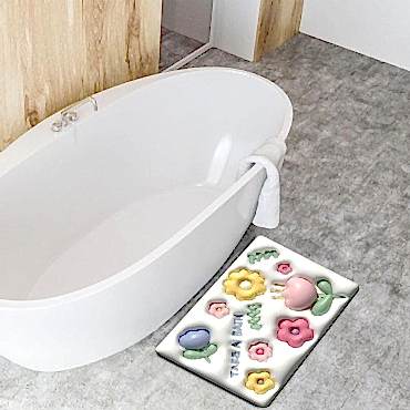 Ultra Emici 3D Banyo Paspası