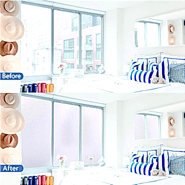 UV Engelleyici Buzlu Cam Filmi 2 Metre x 60 Cm.