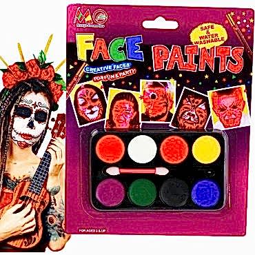 Yüz Boyama Seti 8 Renk