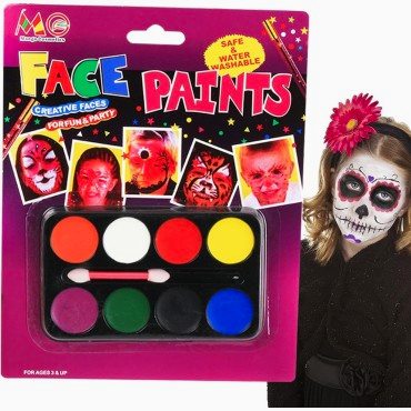 Yüz Boyama Seti 8 Renk