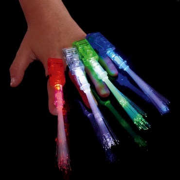 4'lü LED Işıklı Renkli Püskül