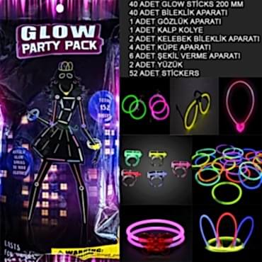 Fosforlu Parti Seti 152 Parça