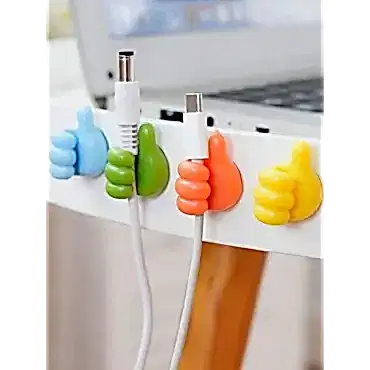 El Şeklinde Kablo Tutucu 10 Adet