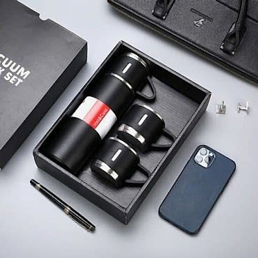 Kutulu Termos Set 500 ml