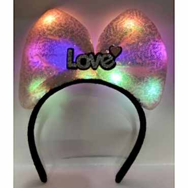 Led Işıklı Love Taç