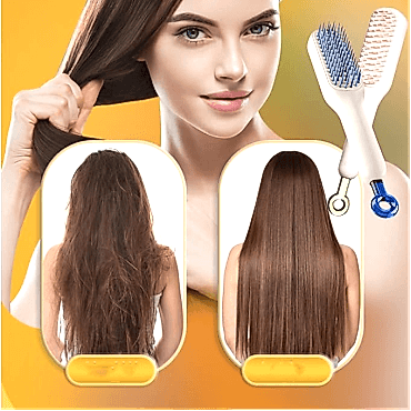 Kendini Temizleyen Saç Tarağı