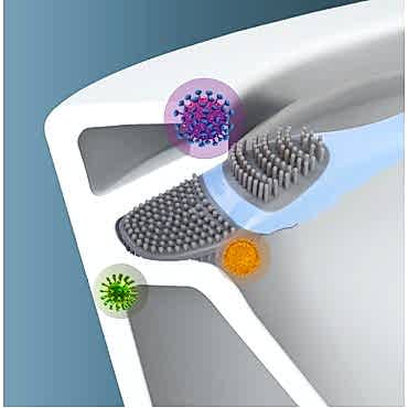 Klozet Detay Temizlik Fırçası Seti