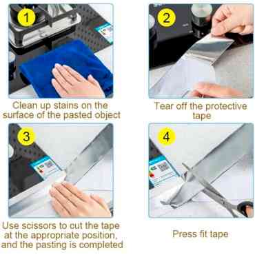 Alüminyum Su Sızdırmaz Yanmaz Bant