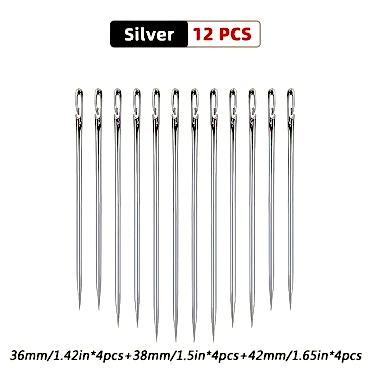 Kolay İplik Geçirilen İğne Seti 12 Adet