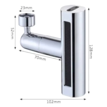 360 Derece Döner Musluk Başlığı