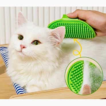 Evcil Hayvan Silikon Tüy Toplama Yıkama Fırçası