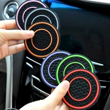 Araç İçi Bardak Tutucu Matları