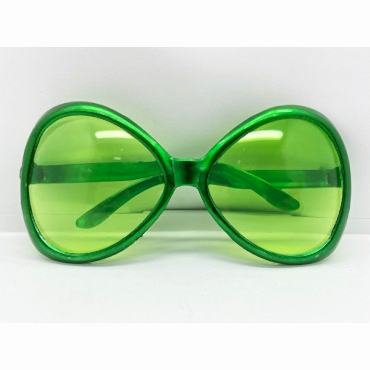 Yeşil Renk Yeşilçam Nostalji 80li Yıllar 90lı Yıllar Parti Gözlüğü  7x16 cm