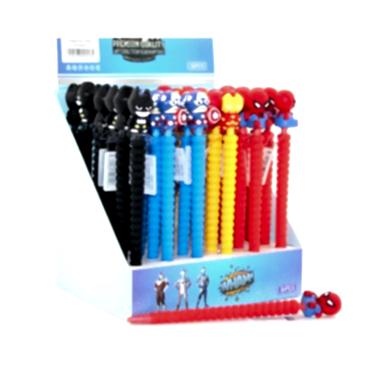 07 Uçlu Karışık Kahraman Figürlü Kalem 