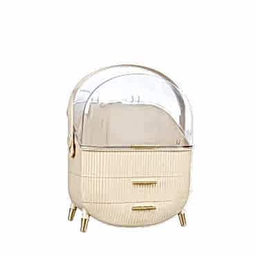 Çekmeceli Kozmetik Organizer Beyaz