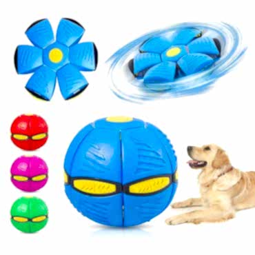 Işıklı Zıplayan Frizbi Evcil Hayvan Topu